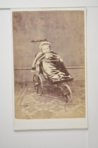 Infant three wheeled pram - wheeled,