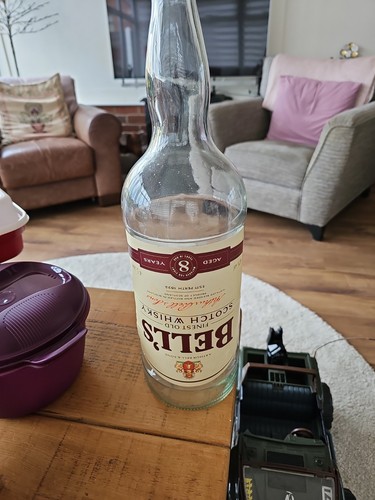 Bells whiskey large empty - bells,