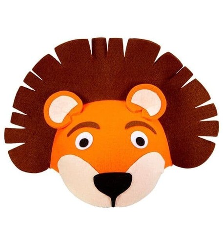 Childs felt lion cap - childs,