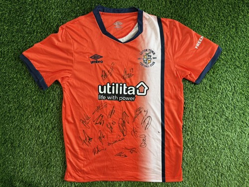 Genuine luton town signed - luton,