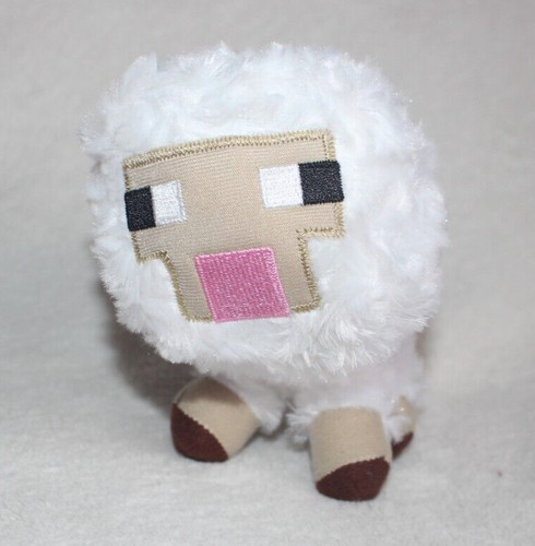 Minecraft white small sheep - white,