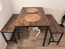 Industrial dining table - industrial, and