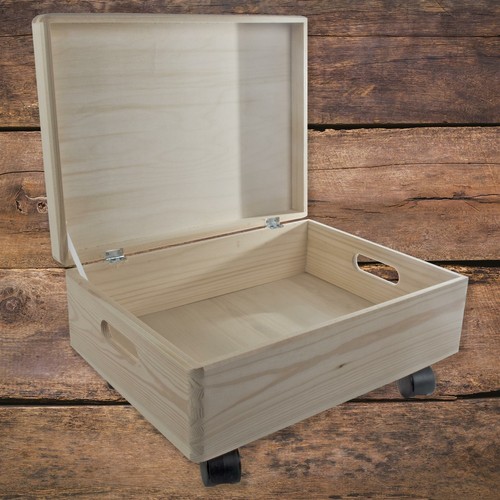 Underbed plain wooden keepsake - underbed,