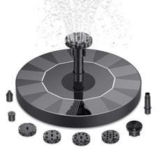 Solar Fountain Bird Bath 2.5w