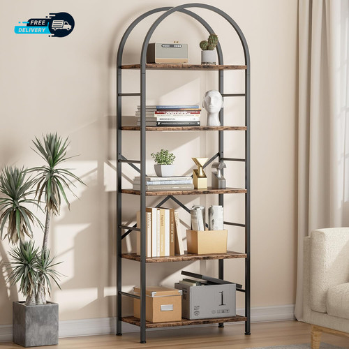 Bookshelf arched - bookshelf,
