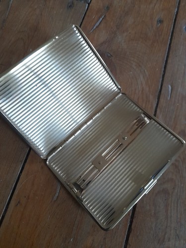 Vintage colibri cigarette case - colibri,