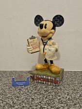 Disney Traditions Jim Shore Enesco Showcase "The Doctor Is In" #4006879 Unboxed
