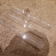 3 Pack Acrylic Nail Polish Rack Clear Wall Mounted Shelf Holder Display Storage