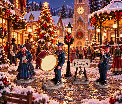Lemax christmas band set - set, 5
