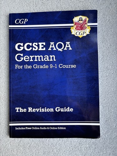 Cgp gcse aqa german grade - gcse, 9-1