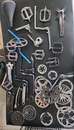 Old school bmx bike parts - school,