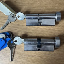 Eight Yale Euro Thumbturn Cylinder Locks