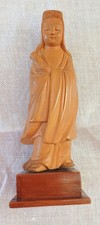 Hand Carved Wooden Guanyin/