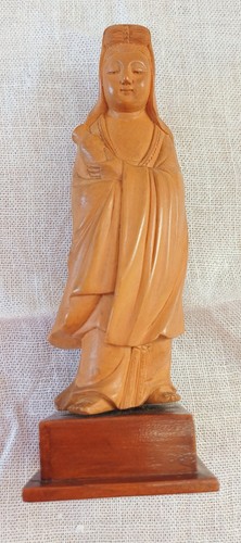 Hand carved wooden guanyin - hand, guanyin/
