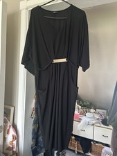Florence And Fred Black Dress Says Size 14 But Definitely Fit 16