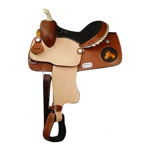 Youth western saddle with - youth,
