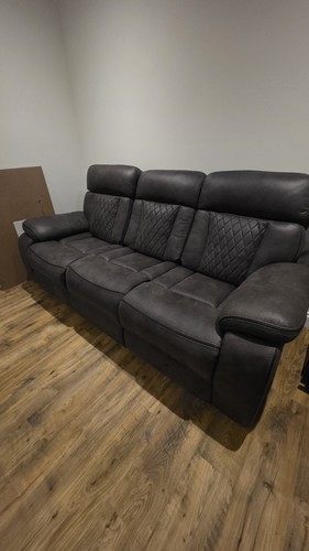 Seater recliner sofa with - seater,