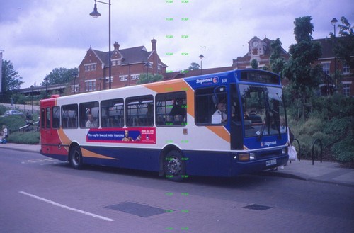 35mm slide volvo b10m - 35mm,