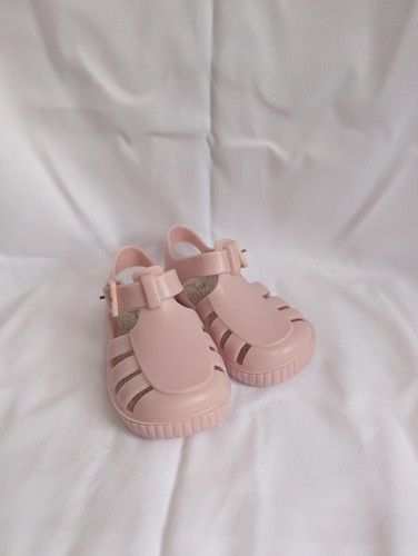 Matte light pink jelly sandals - pink,