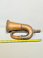 Antique Brass Bugle Car Horn