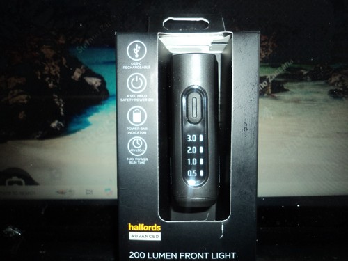 Halfords advanced 200 lumen - advanced,