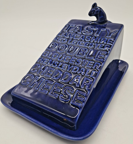 Cobalt blue glazed ceramic - cobalt,