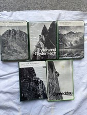 SNOWDONIA ROCK CLIMBING   various CLIMBERS CLUB GUIDES