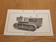 Track Marshall 90 crawler
