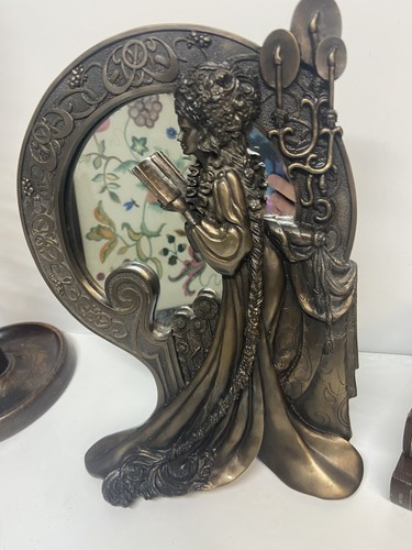 Art nouveau style figure - art,