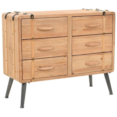 Solid fir wood - solid, drawer