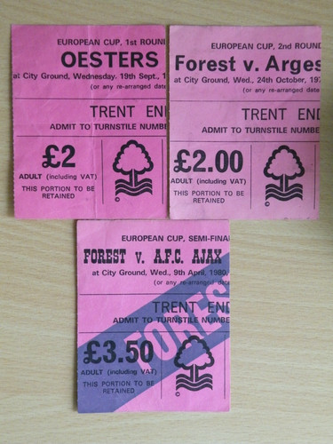 Rare tickets 1979 - rare,