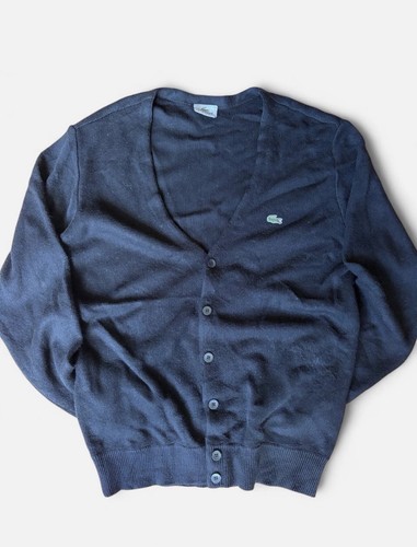 Vintage lacoste black - vintage, cardigan