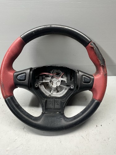 Mgf red black steering - mgf, tf