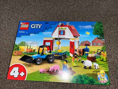 Lego city barn farm animals - city:, &