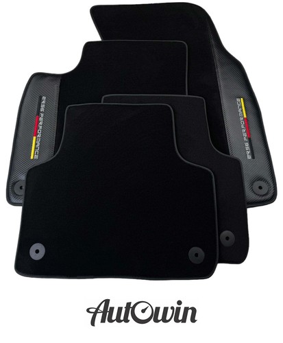Black floor mats - floor,