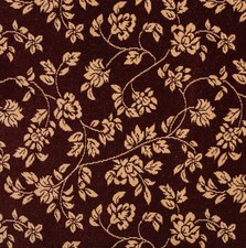 Floral Patterned Burgundy