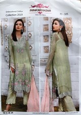 Asian Designer Chiffon 3 Pcs