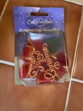 Christmas cake decorations - christmas,
