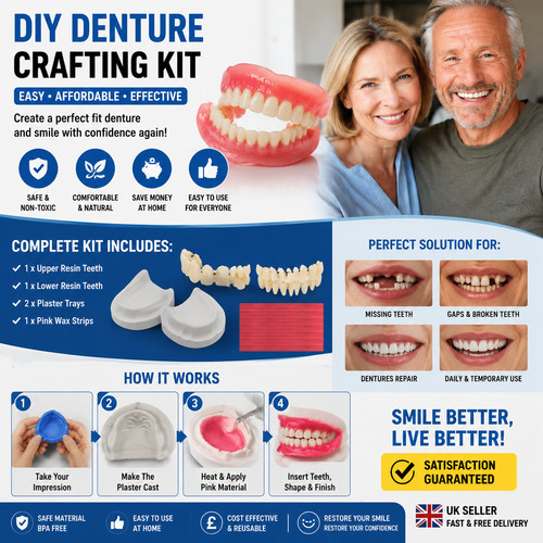 Diy denture fake teeth - denture,