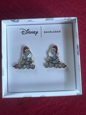 New Baublebar Disney Christmas Winnie Pooh Eeyore Earrings Holiday Lights Hat