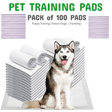100x Puppy Training Pads Large