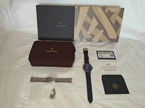 Bremont supermarine 300m blue - bremont,