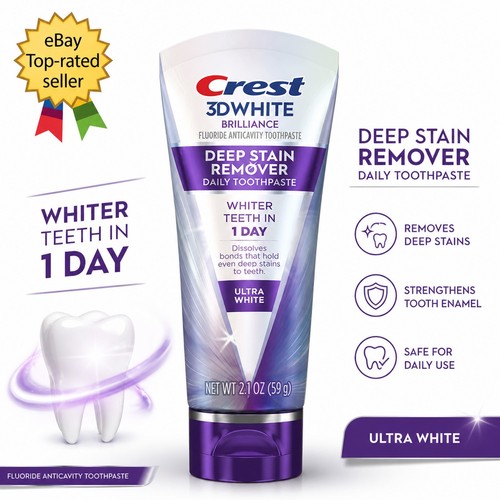 Crest 3dwhite brilliance deep - 3dwhite,
