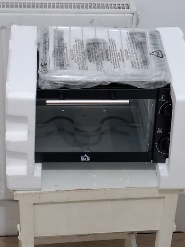 Homcom toaster oven - oven, black