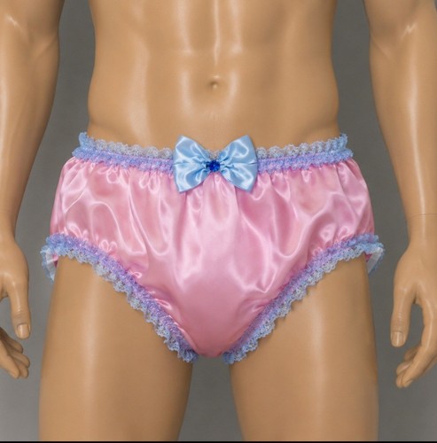 Adult baby sissy pink satin - cd,