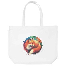 'Red Fox' Tote Shopping Bag