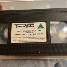 Pre-school Fun Time VHS Video