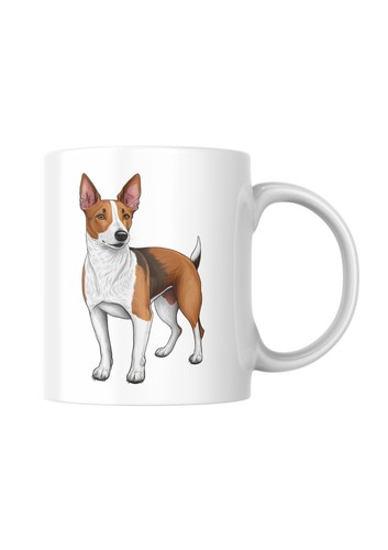 Basenji dog mug can - dog, mug,