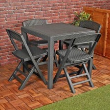 Anthracite 4pc Plastic Weather