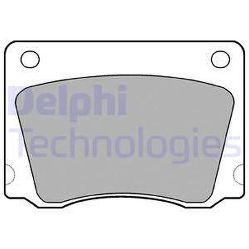 Brake pads front for taxi - brake, fx4r
